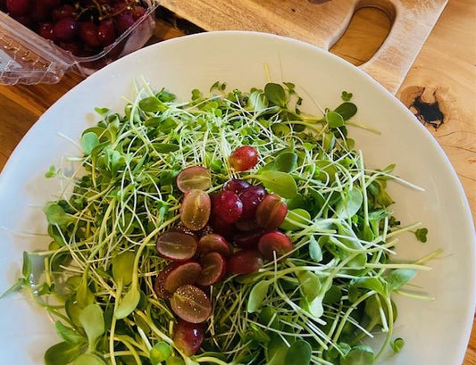 Red Grape and Broccoli Salad